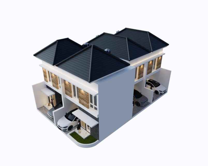 new gress rumah 2 lantai darmo permai surabaya barat