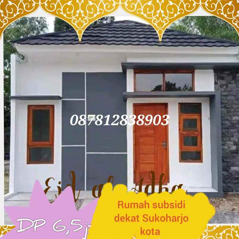 promo rumah subsidi dekat sukoharjo kota