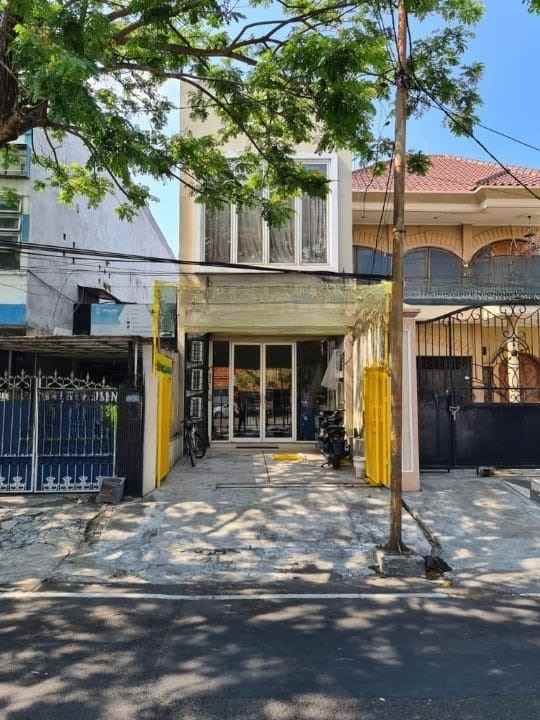 ruko 2 lantai jalan kutai surabaya full dek cor nego