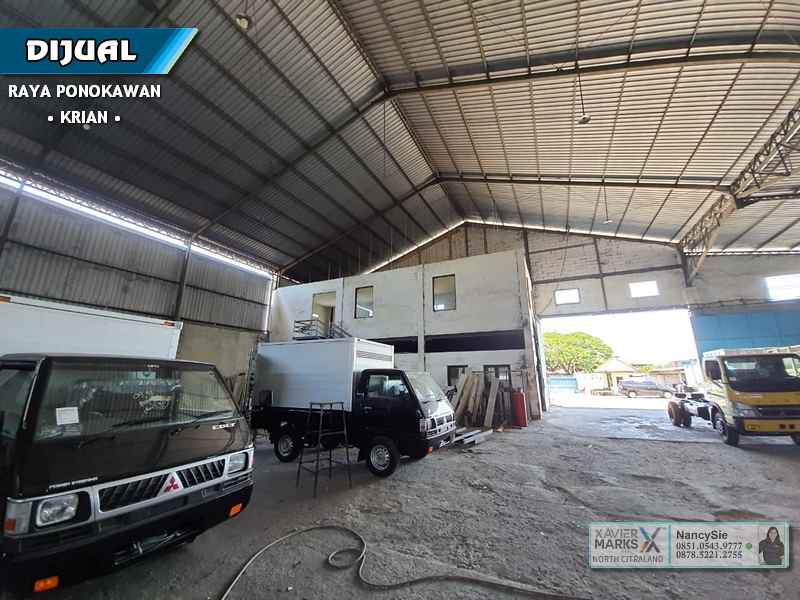 ruko gudang kantor jl raya ponokawan krian