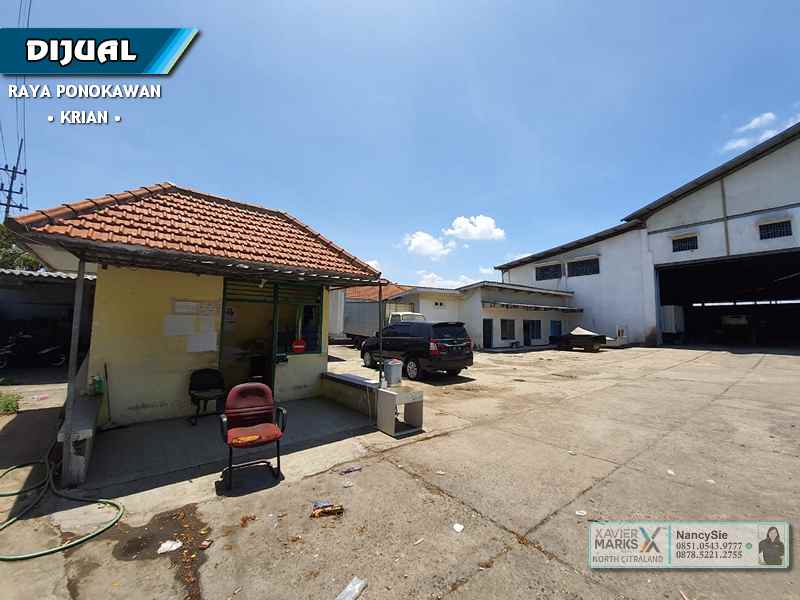 ruko gudang kantor jl raya ponokawan krian
