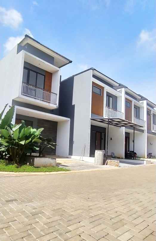 rumah 2 lantai free biaya rp 0 di pamulang tangsel