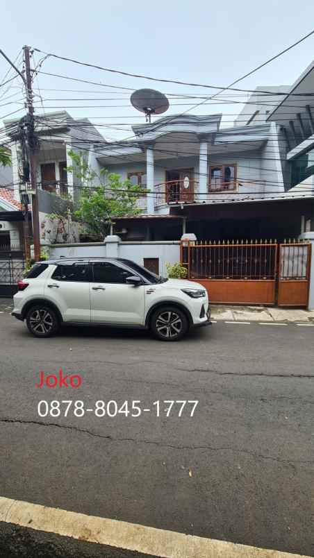 rumah asri termurah dalam komplek benhil jakarta pusat