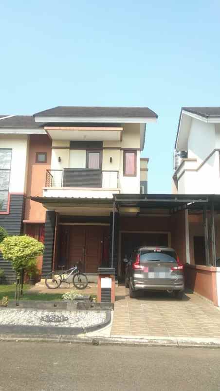 rumah bagus di cluster heliconia harapan indah bekasi