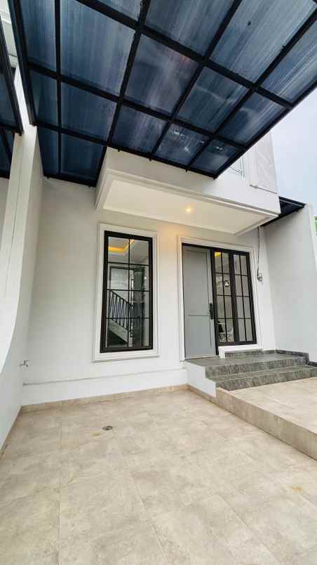 rumah baru dp 0 lokasi premium di jl transyogi cibubur