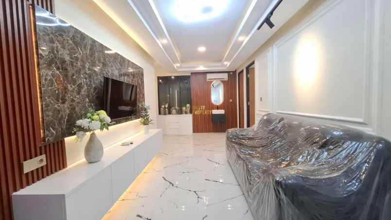 rumah cluster 2 lantai full furnished dekat kota jogja