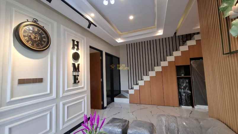 rumah cluster 2 lantai full furnished dekat kota jogja