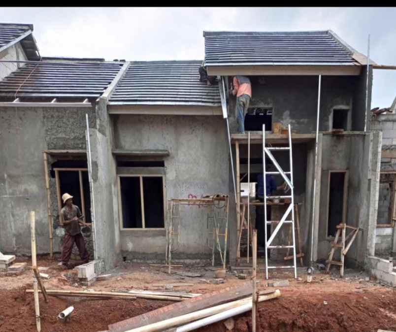 rumah cluster 400 jt an di kalimulya cilodong depok