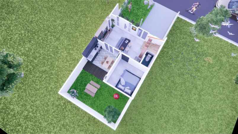 rumah cluster 800 jt an di jatimulya cilodong depok
