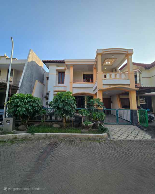 rumah dharmahusada regency strategis carport garasi