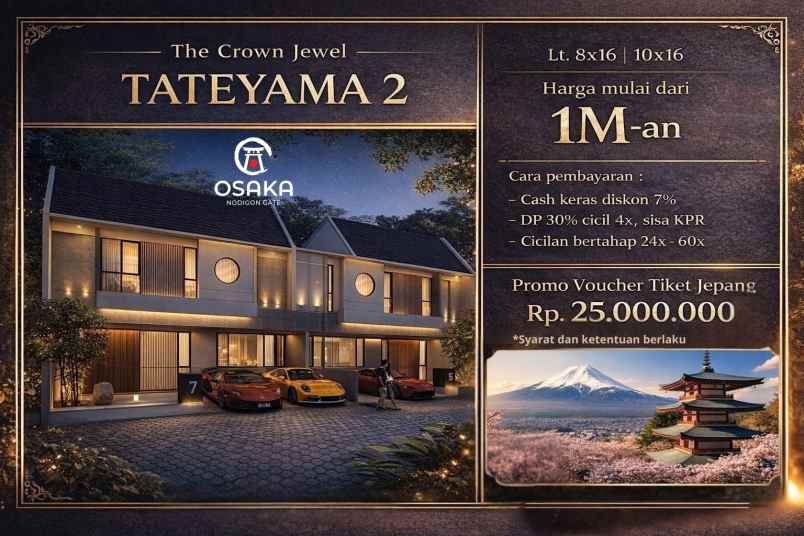 rumah hunian nyaman dijual