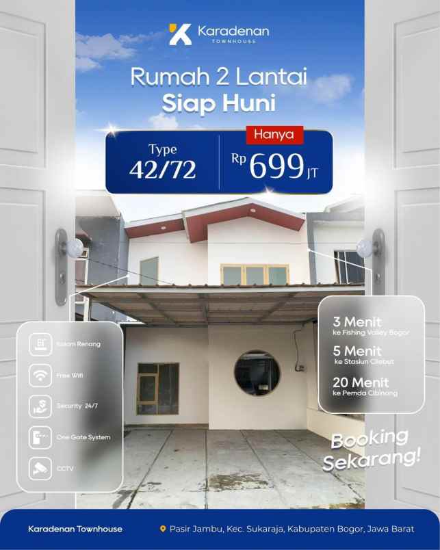 rumah jepang murah strategis fasilitas lengkap bogor