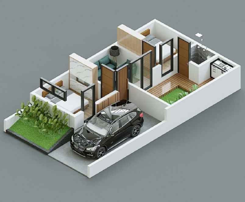 rumah minimalis modern junrejo kota batu