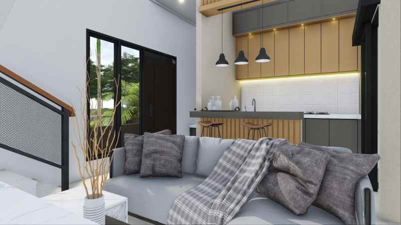 rumah minimalis ready stock dekat stasiun