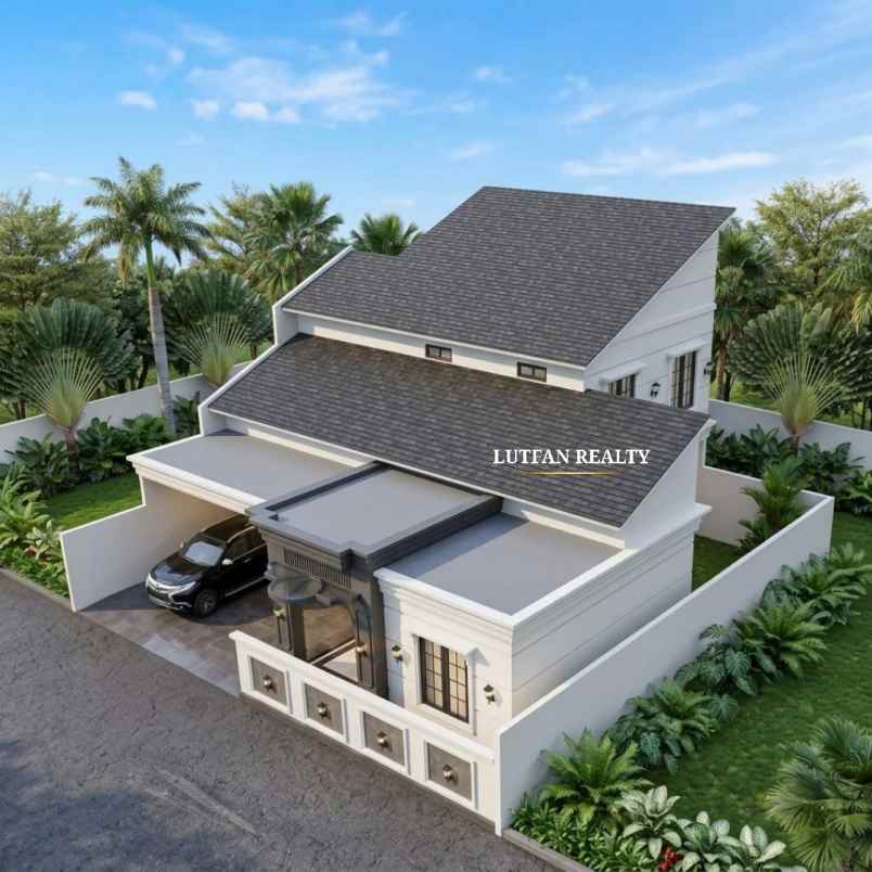 rumah modern minimalis dekat tol andara