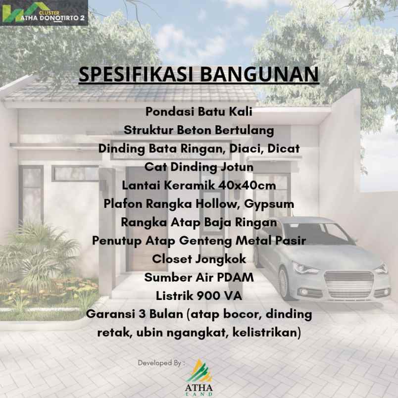 rumah murah cantik dekat umy harga 200 jutaan