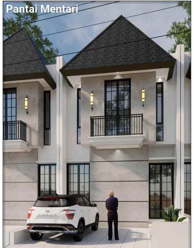 rumah pantai mentari baru gress minimalis under 2m