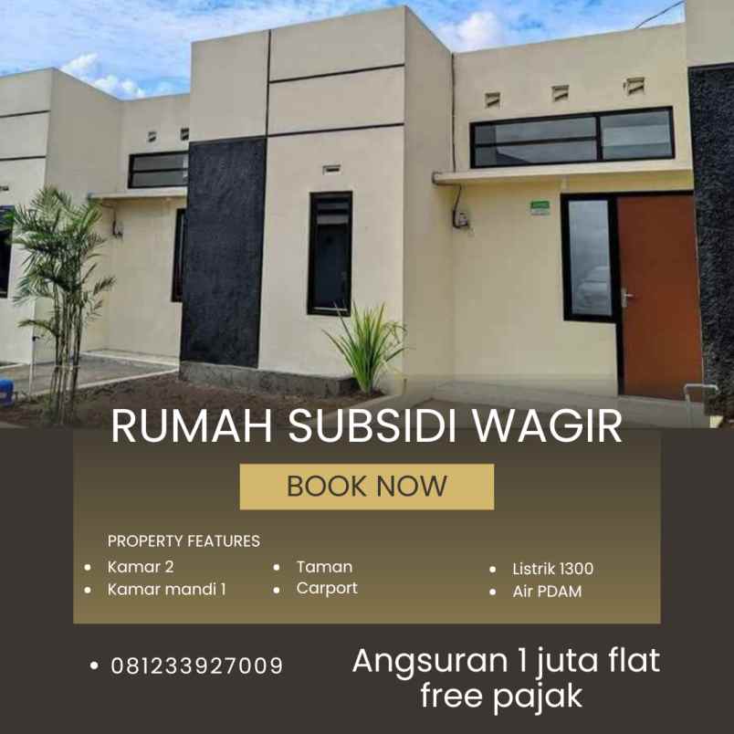 rumah subsidi wagir malang perumahan marison malang