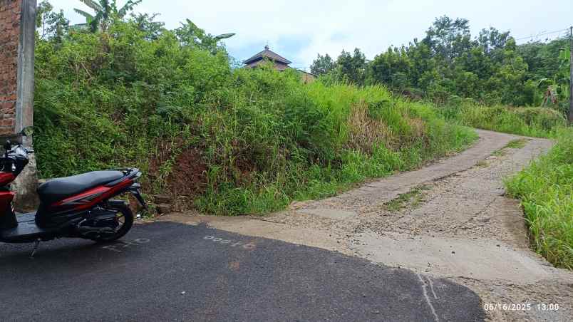 tanah di bkp kemiling luas 1000m shm