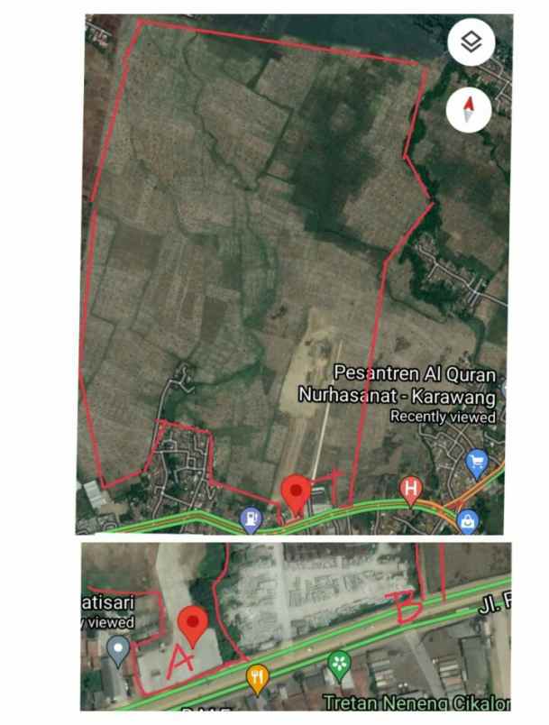 tanah jln nasional i krc