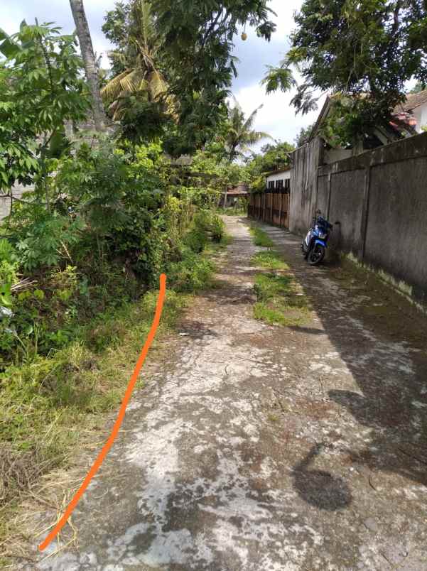 tanah kaliurang km 8 dekat ugm lokasi strategis