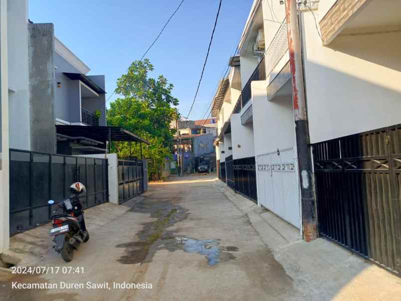 tanah kavling di ikip duren sawit include shm imb