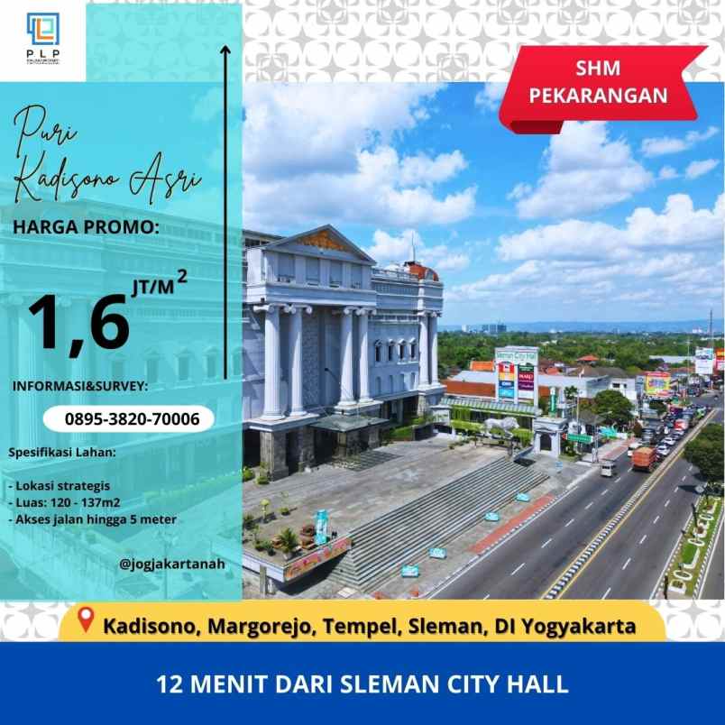 tanah kavling murah sleman utara