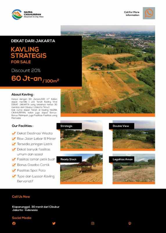 tanah klapanunggal bogor