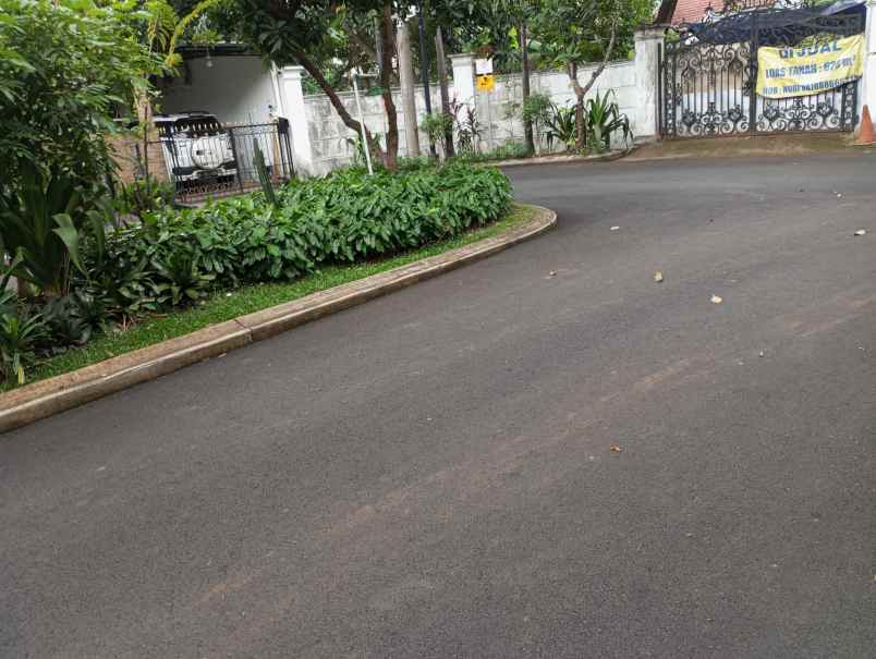 tanah luas dalam perumahan bintaro jaya