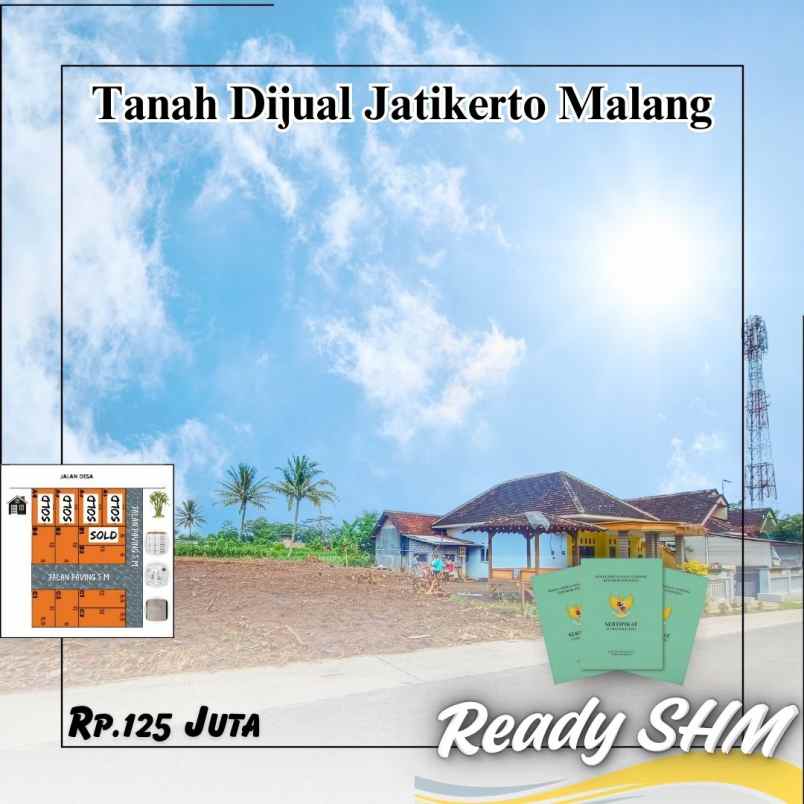 tanah shm di kepanjen jatikerto