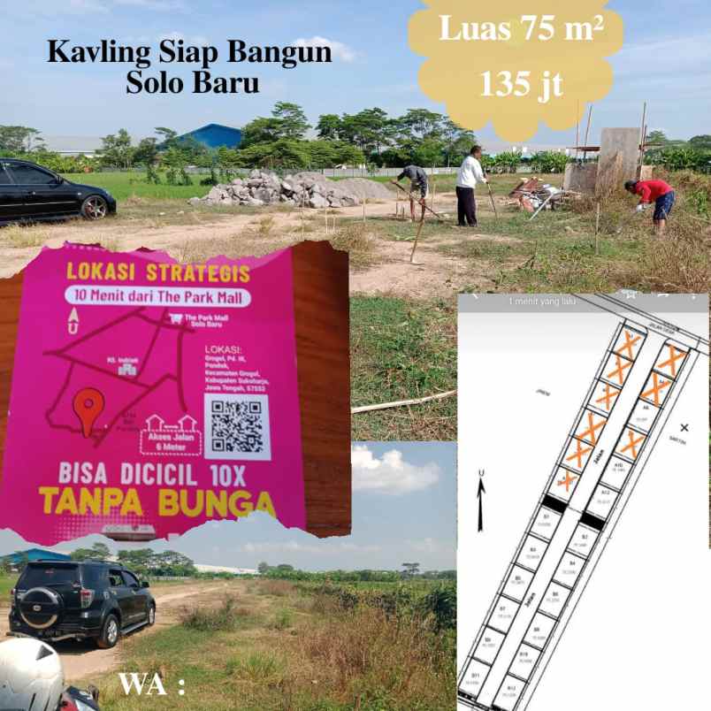 tanah solobaru grogol sukoharjo