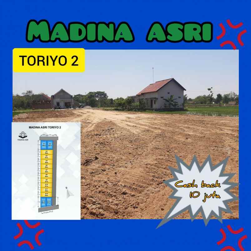 tanah toriyo bendosari