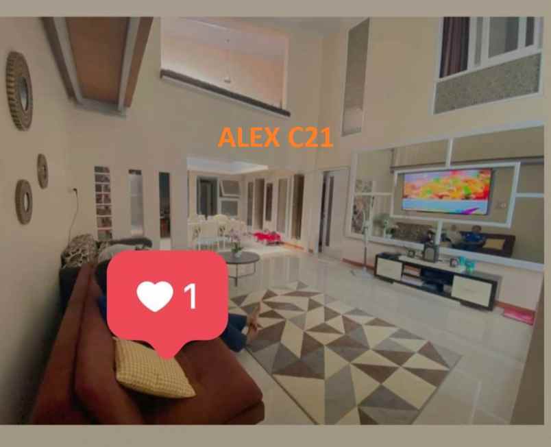 tr028 dijual rumah mewah komplek intan lestari estate