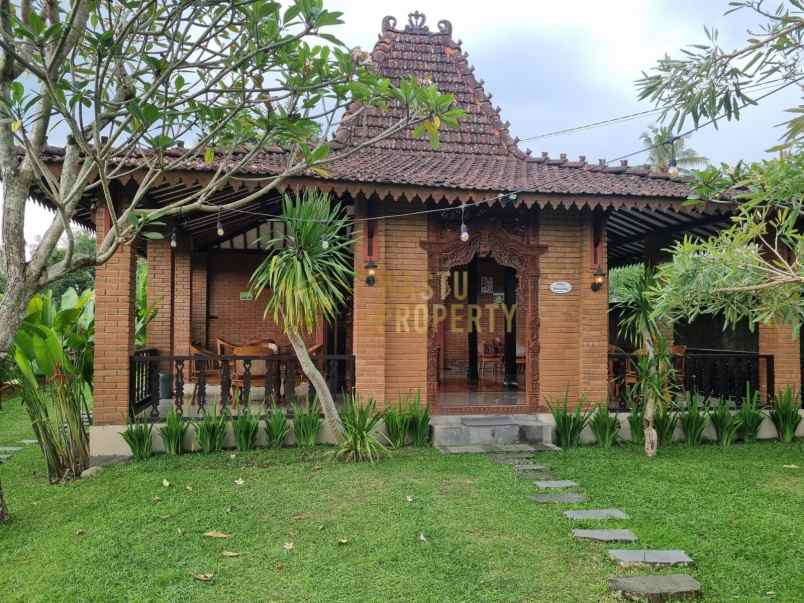 villa cantik tanah luas dijual murah di pakem