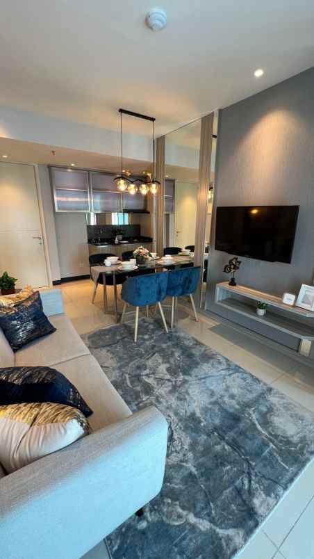 apartemen amor 2br full furnish mewah siap huni