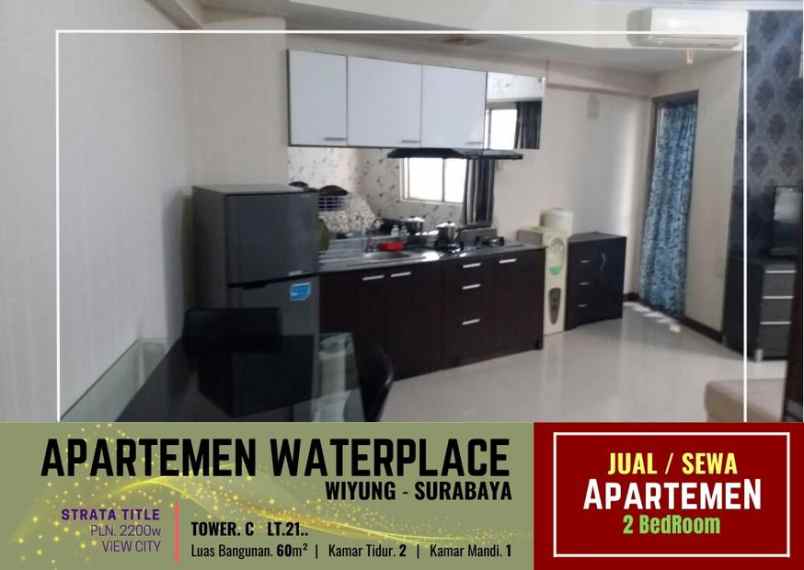 apartemen apartemen waterplace tower