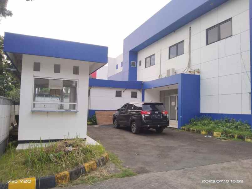 di jual gudang industri lokasi kawasan jababeka