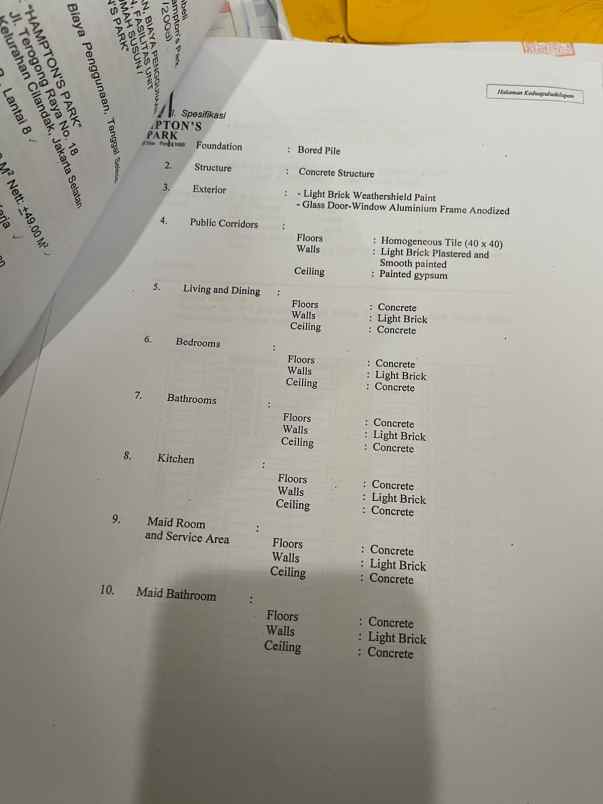 dijual apartemen pondok indah