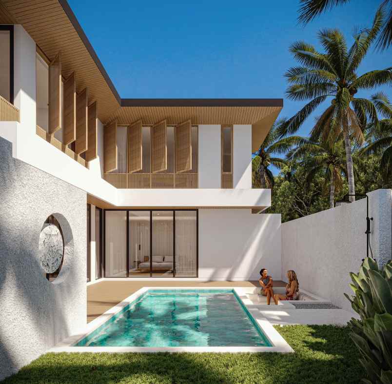 dijual brand new villa ubud cemer bali