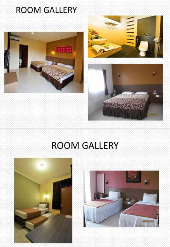 dijual hotel 3 langai lokasi bandung jawa barat