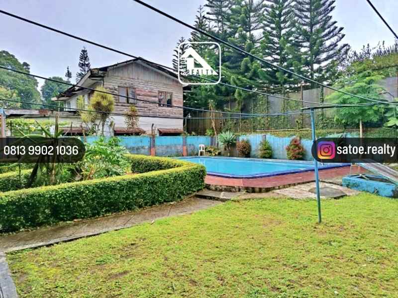 dijual hotel jl raya puncak cisarua kab