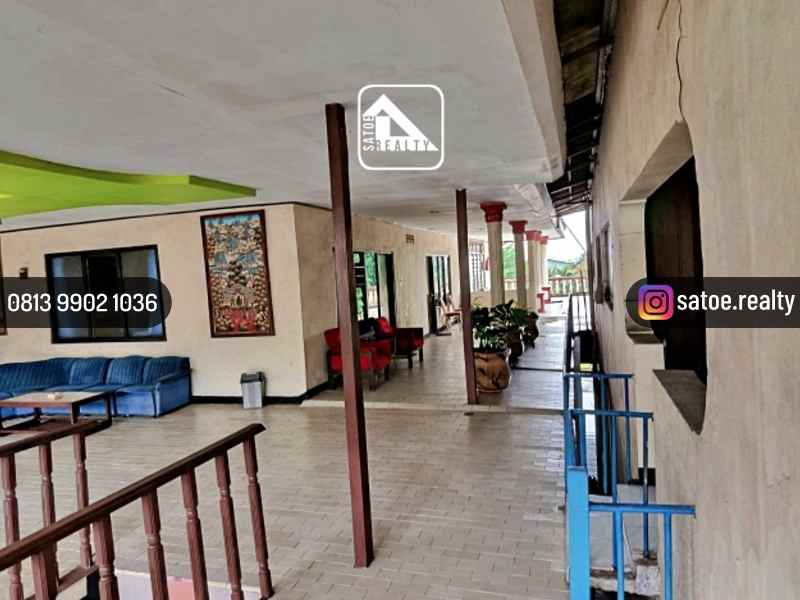 dijual hotel jl raya puncak cisarua kab