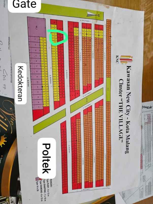 dijual kav di kawasan new city