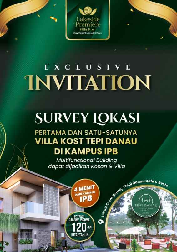 dijual kost dramaga bogor jawa barat