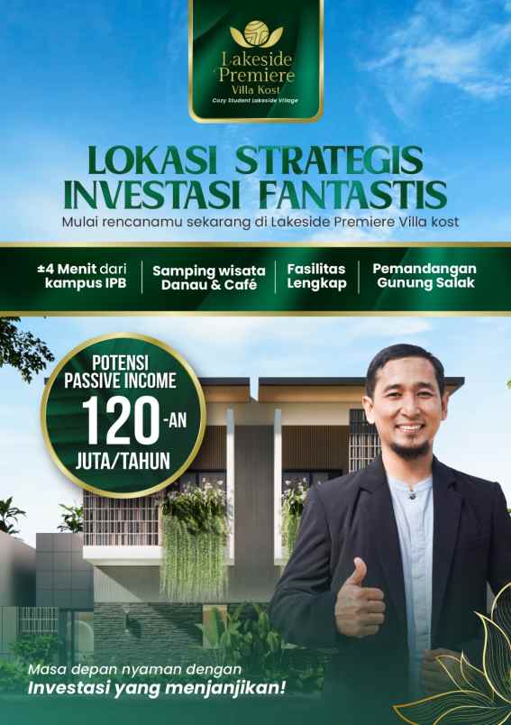 dijual kost dramaga bogor jawa barat