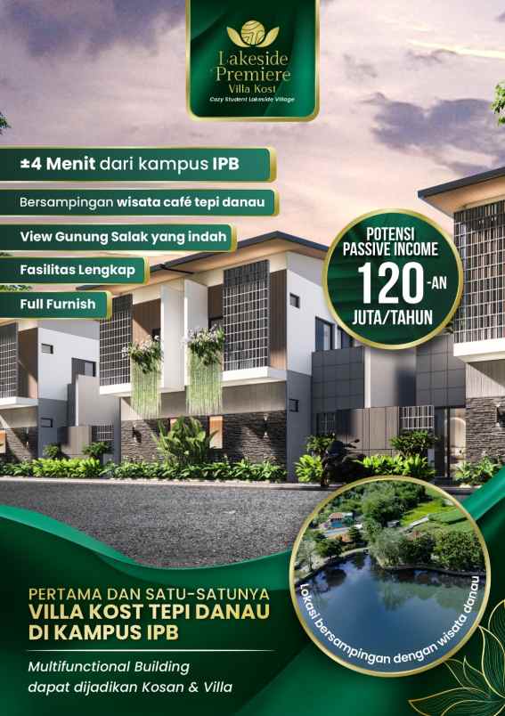 dijual kost dramaga bogor jawa barat