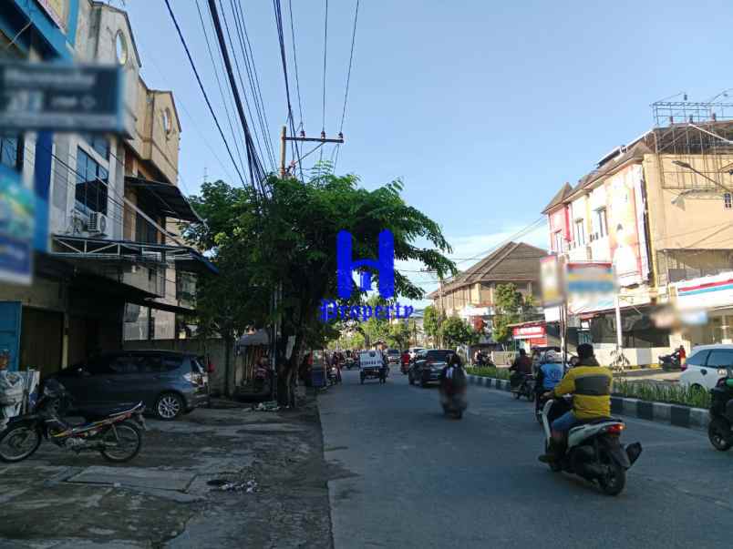 dijual ruko di jalan lintas mandala by pass medan
