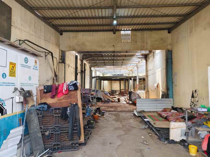 dijual ruko gudang kantor jalan agus salim bekasi