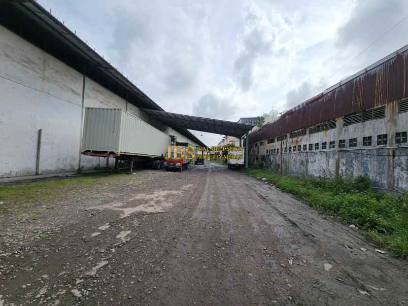 dijual ruko gudang kantor jalan kl yos sudarso dekat