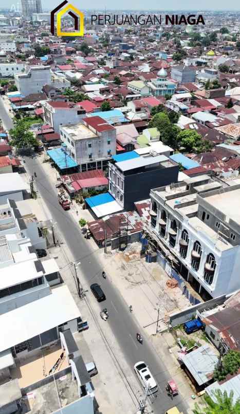 dijual ruko gudang kantor jalan perjuangan hm yamin
